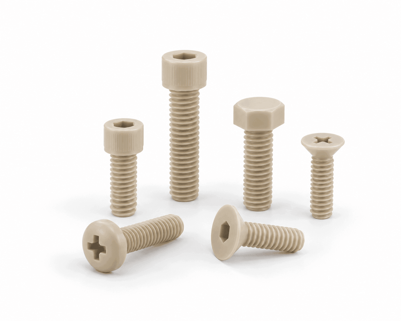 China PEEK Screws Metric & Inch & Custom Manufacturer - Teflex